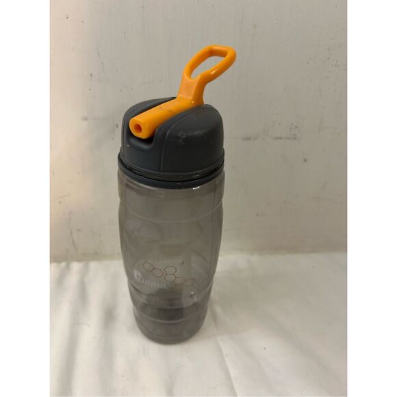 Bubba travel bottle flip straw finger loop gray orange - Picture 2 of 5